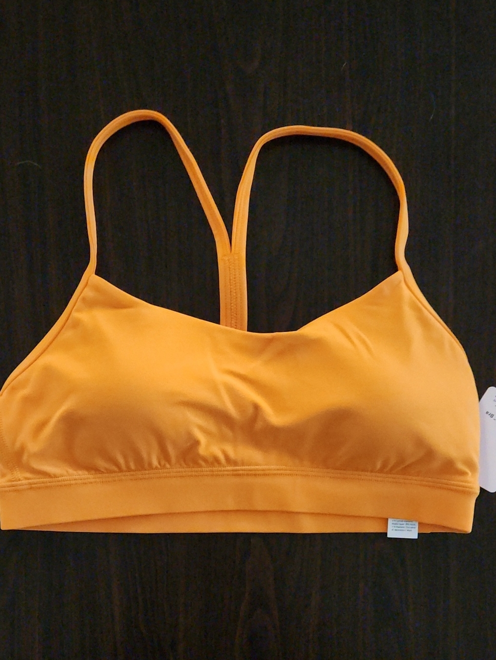 Lululemon Flow Y Bra - Citrus Sizzle